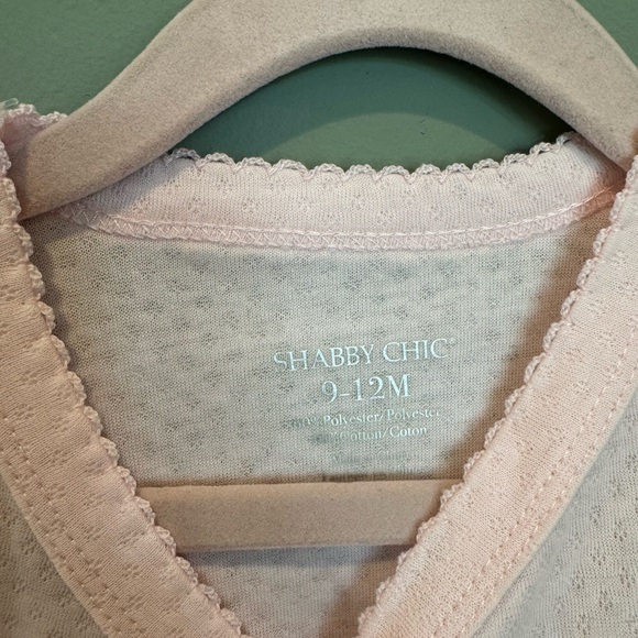 SHABBY CHIC baby girls 2 piece pink set - Picture 6 of 8